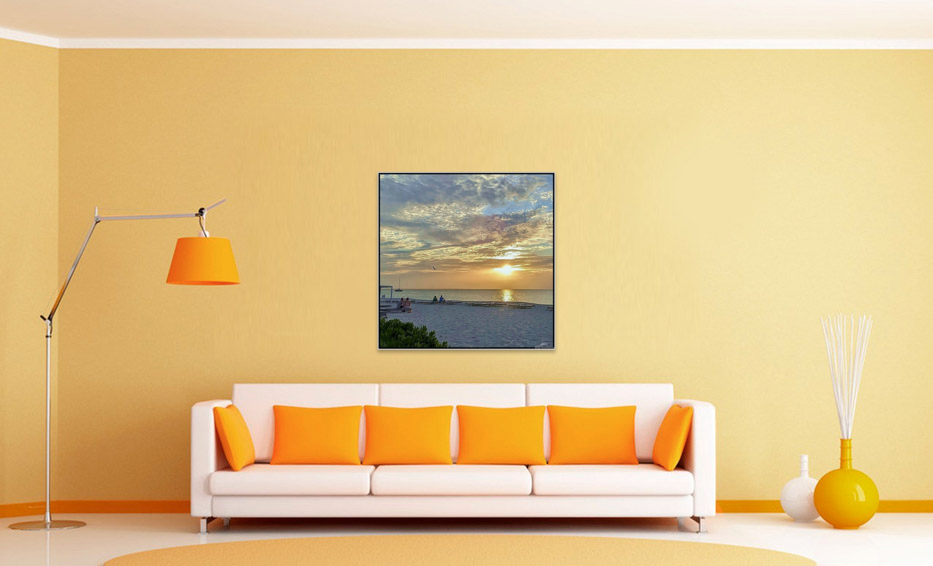 Deepening Sunset Art