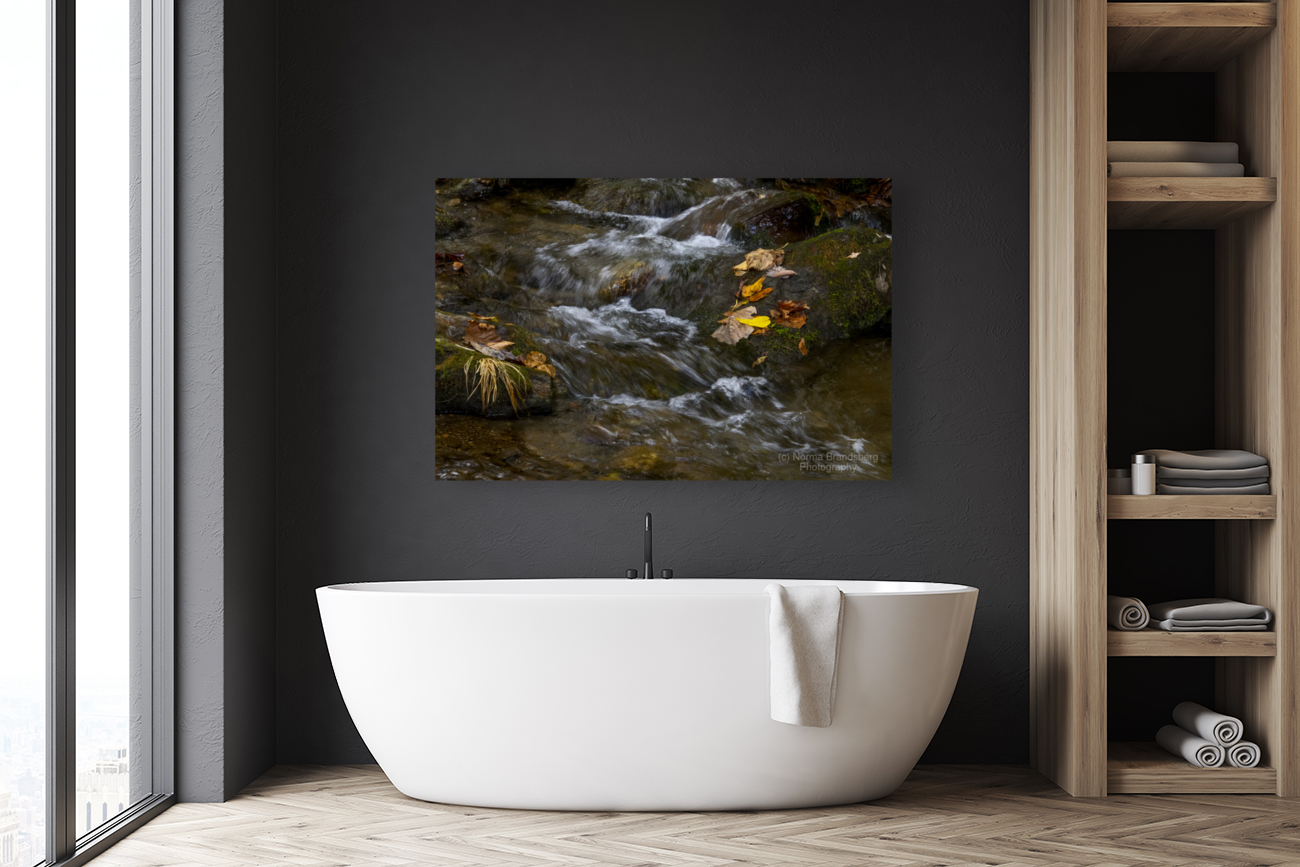 Blue Ridge Mountains River Art Art