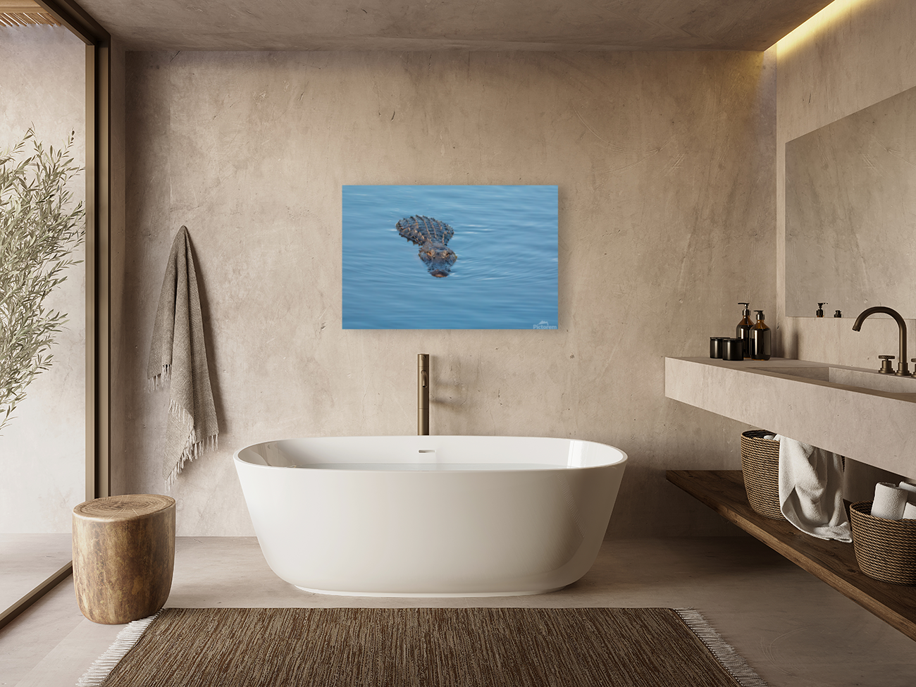 American Alligator Art