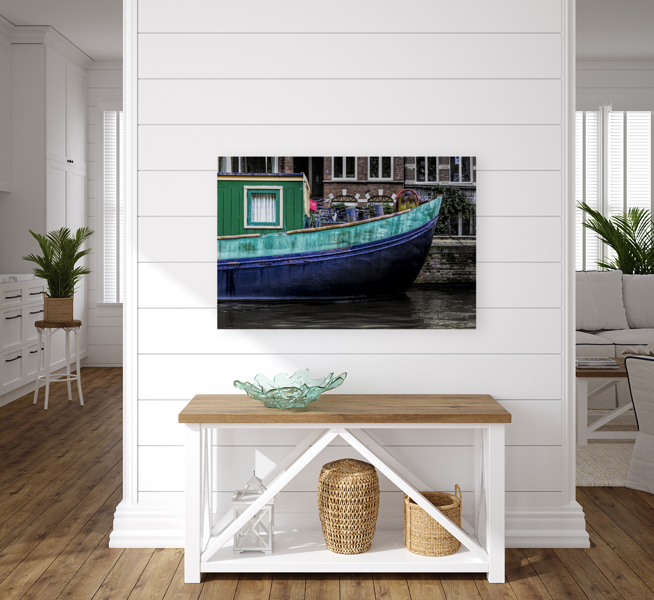 Amsterdam Canal Boat Art