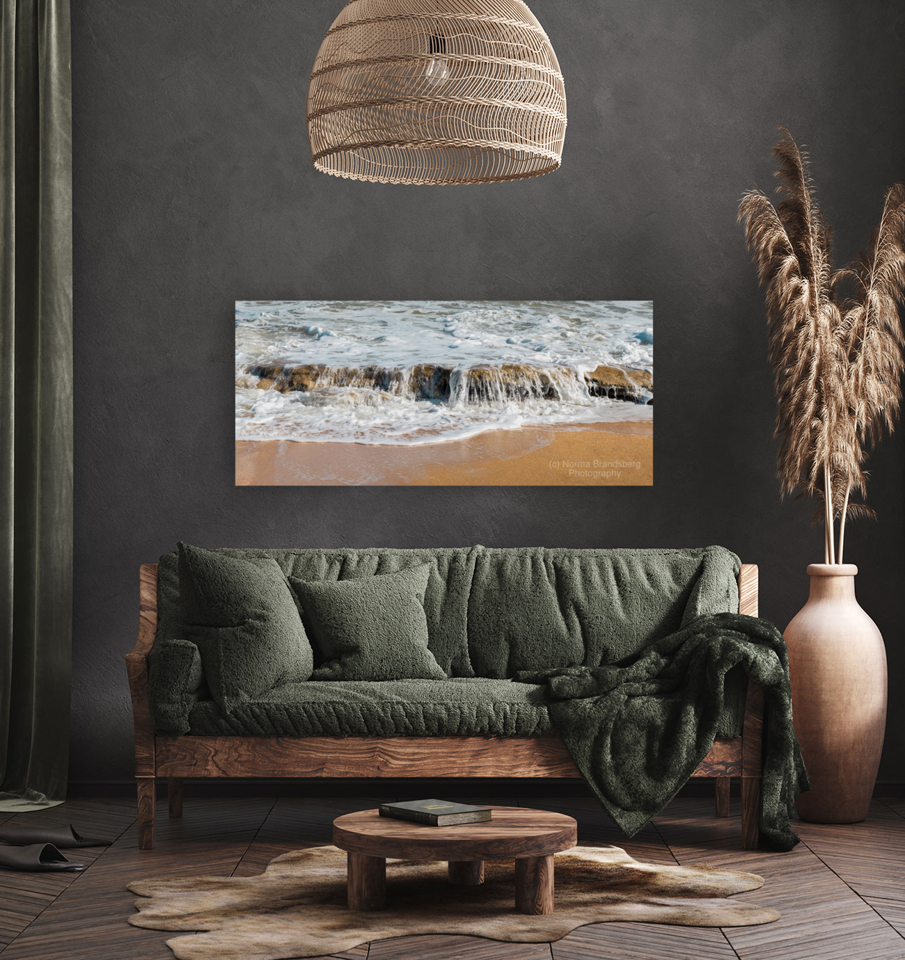 Precious Jewels in the Surf Art