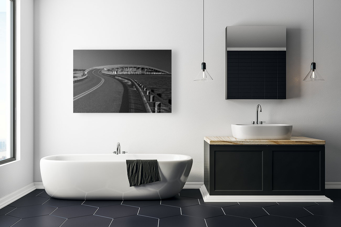 Chesapeake Curved Bridge Art