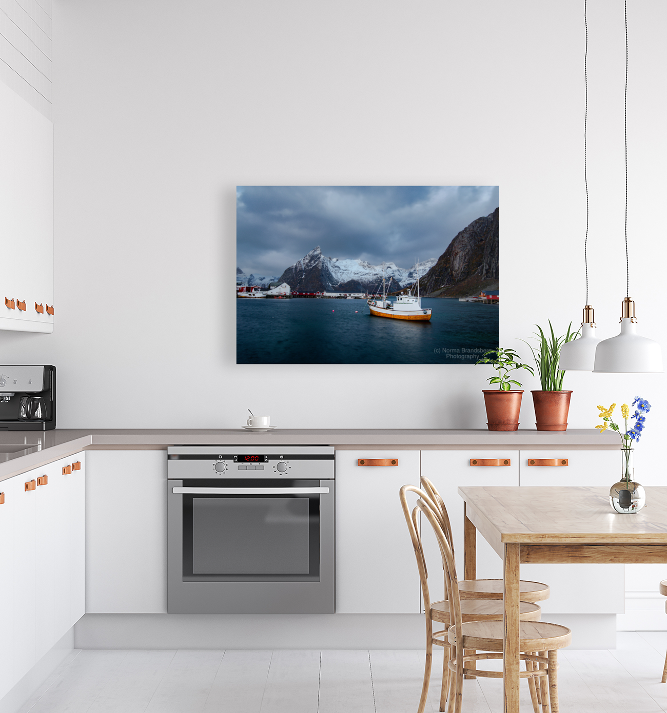 Sakrisoya Olnilsoya Hamnoya  in Winter Art