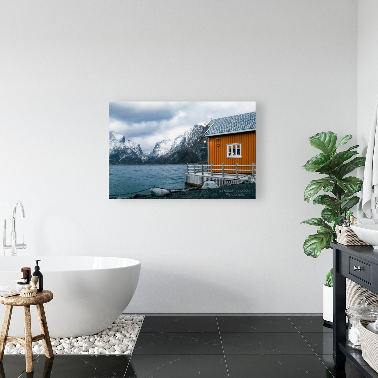 All About the View from the Ochre Rorbu Art