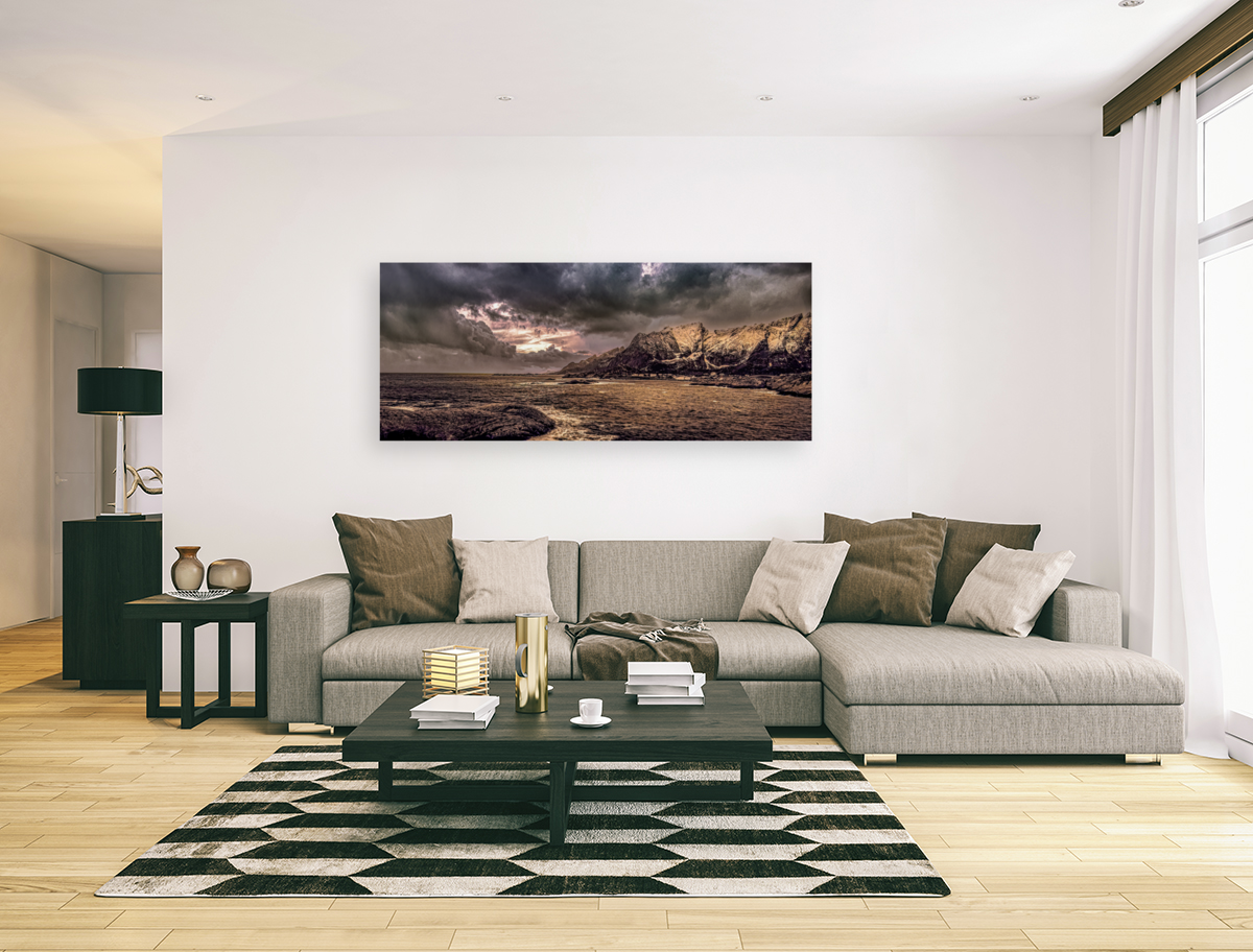 Lofoten Islands Reine Skyline Art