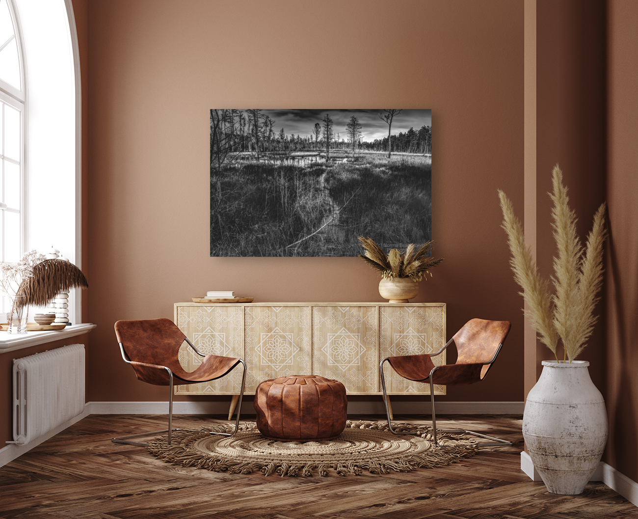 Pathway Through the Marsh Art