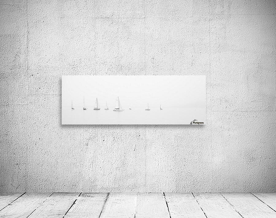 sea black and white ocean boats by Stockpix