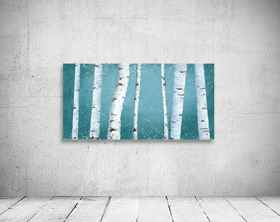 birch tree Wall Preview