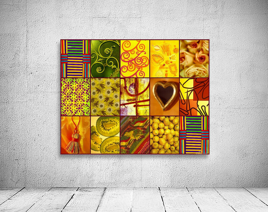 COLLAGE JAUNE by Tamarra Views
