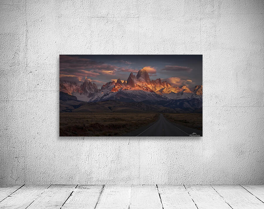 Burning peak Wall Preview