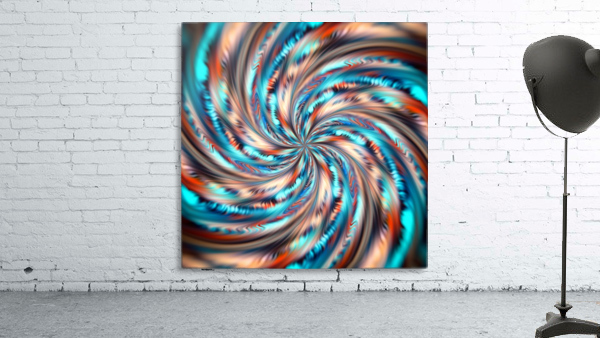 Abstract Waves Wall Preview