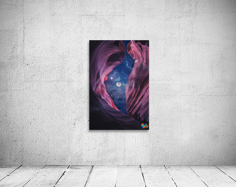 Grand Canyon with Space Collage Wall Preview