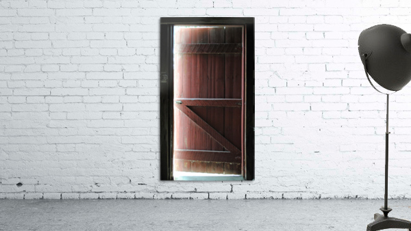 Barn Doors Open Brent Luke Augustus Canvas
