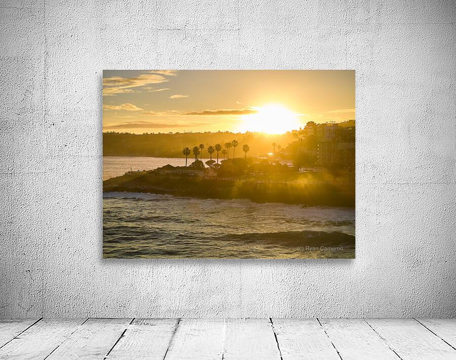 Golden La Jolla Sunrise Wall Preview
