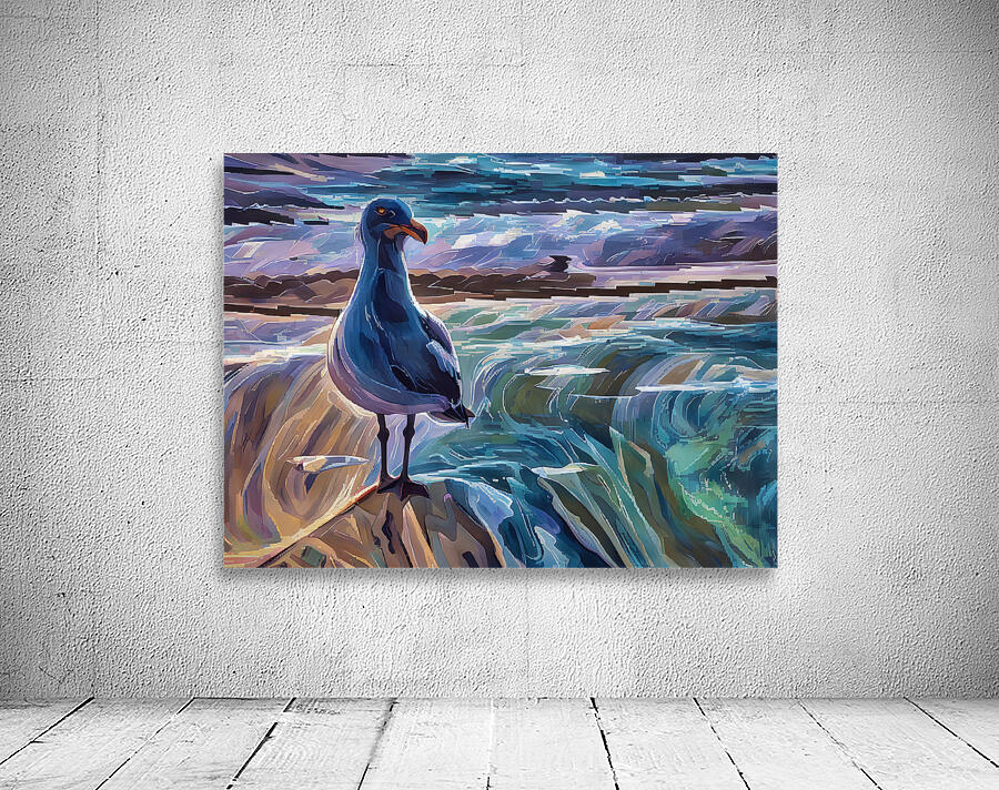 ArtXcl 175 seagull illustration  Wall Preview