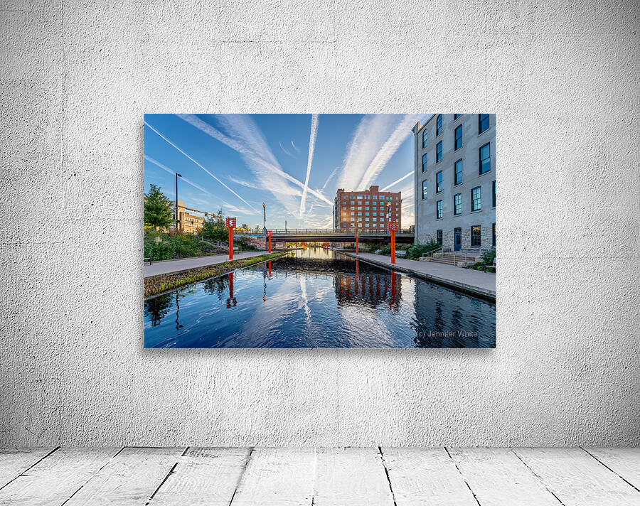 Gene Leahy Mall Lake Morning Wall Preview