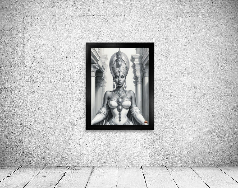 Queen Una Noothela Captivating AI Concept Art by Xzendor7 Wall Preview