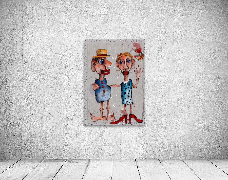 He Only Had Eyes For Her” Wall Preview