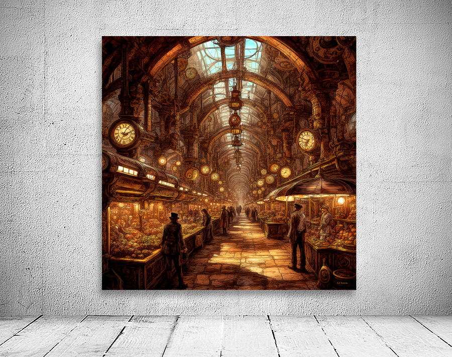 WHOLE FOODS STEAMPUNK STYLE Wall Preview