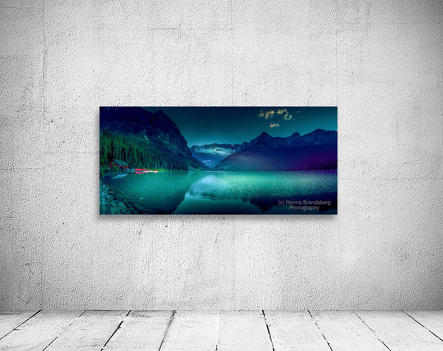 Lake Louise Reflections Panorama Wall Preview