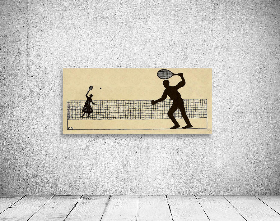 1920s Tennis Wall Preview