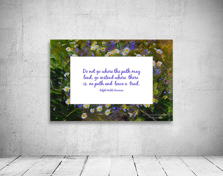 Go Not Where There is a Path Wall Preview