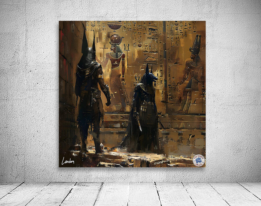 Ancient Anubis 1 Wall Preview