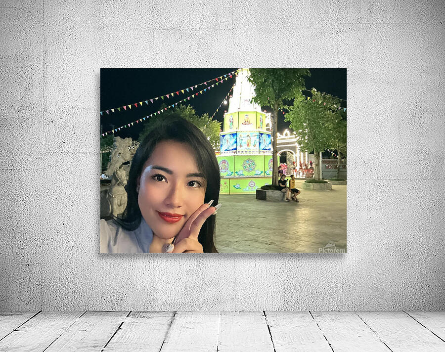 Portrait photo of my sister Wall Preview