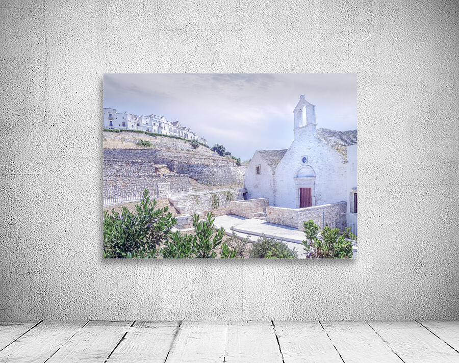 Locorotondo Church in Puglia Italy Wall Preview