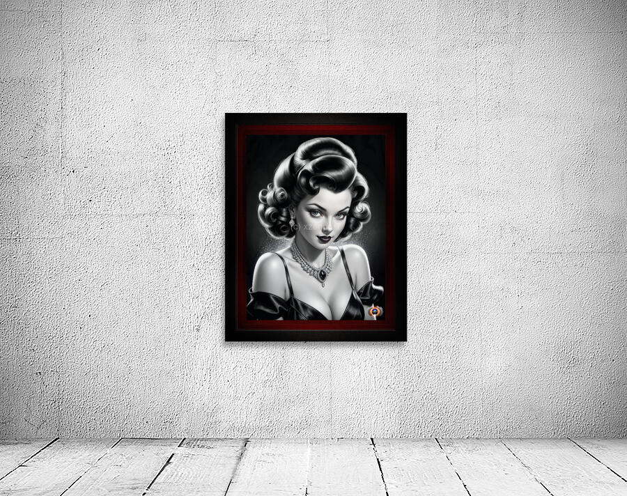 You Will Not Regret Coming With Me Captivating AI Concept Art Femme Fatale Portrait by Xzendor7 by xzendor7