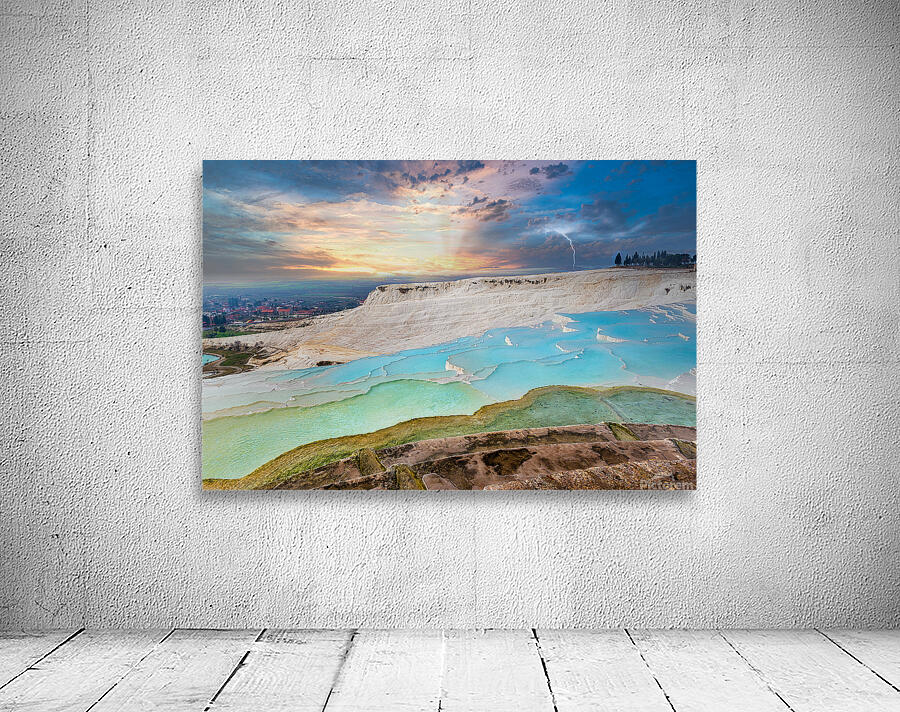 Pamukkale White Mountain Wall Preview