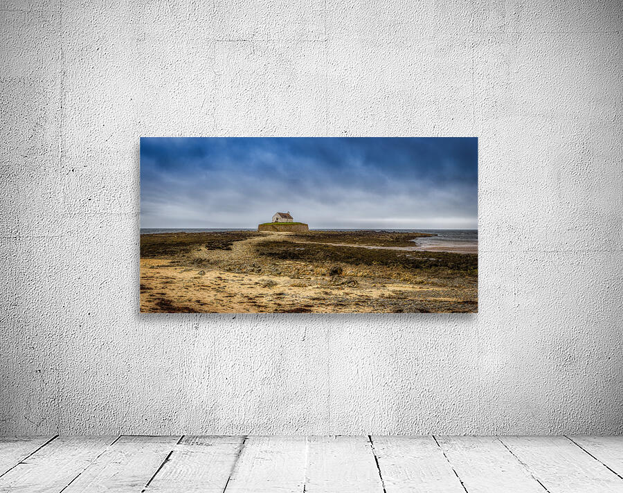 Mystical Beauty: Eglwys Cwyfan Church from Windswept Shores by Big Picture Diaries