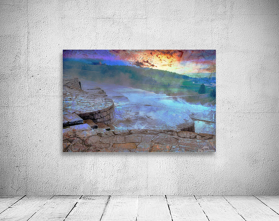 Pamukkale Travertine Wall Preview