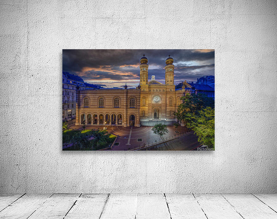 Exterior of the Dohany Street Synagogue Budapest Hungary  Wall Preview