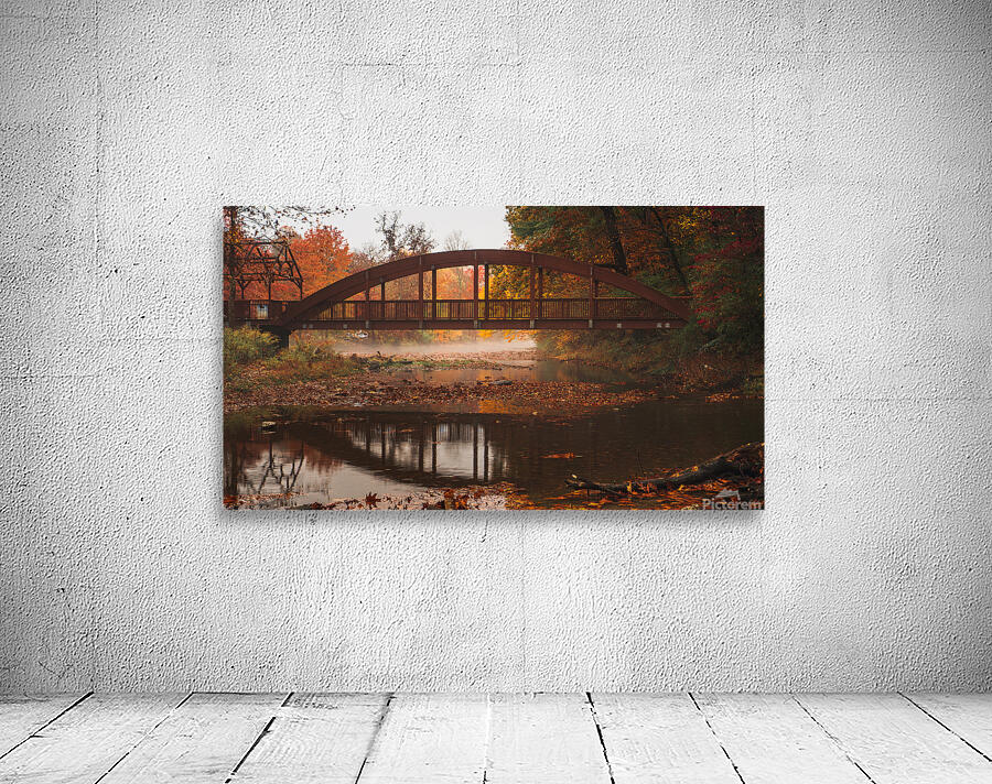 Autumn Morning at the Ford by Jason Fink