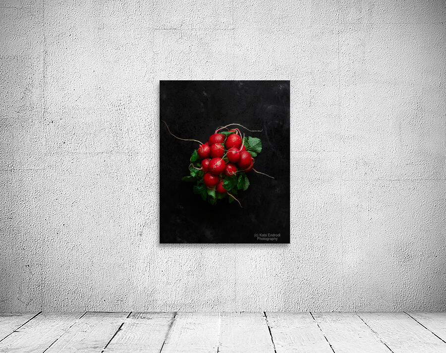 A bunch of radishes by Kata Endrodi Photography