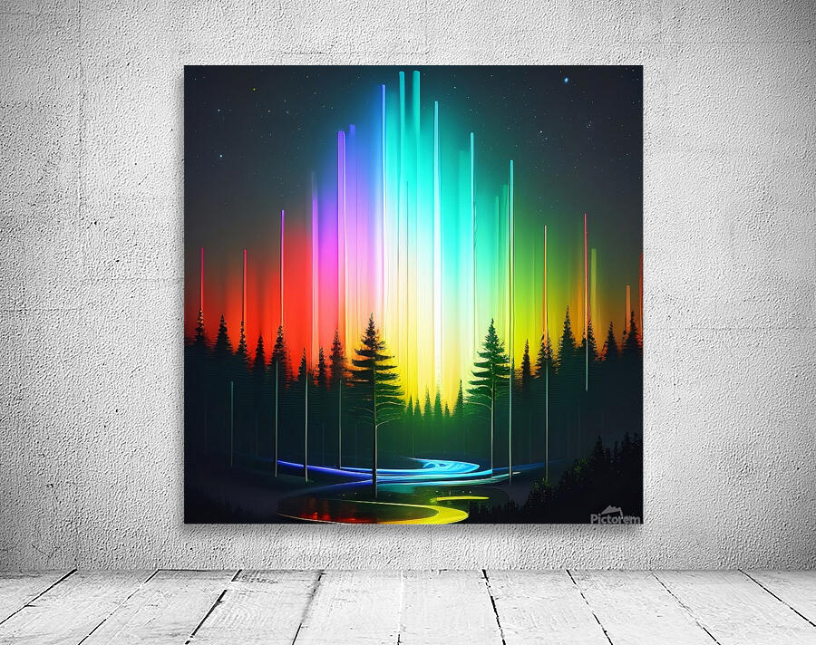 Glowing Forest 37 Wall Preview