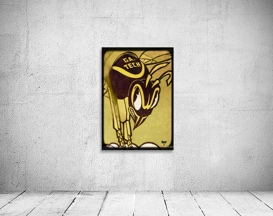 Vintage Georgia Tech Yellow Jacket Viewfinder Wall Preview
