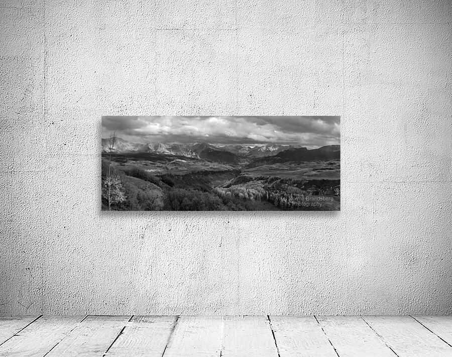 Uncompahgre Sunset Panorama near Telluride  Wall Preview