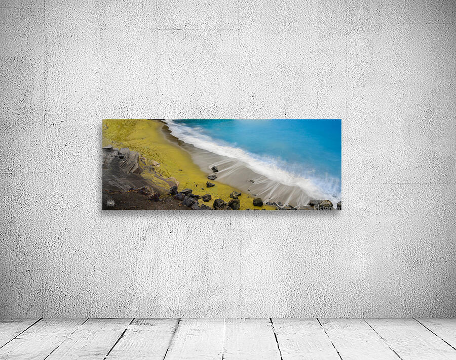 Green Sand Beach Wall Preview