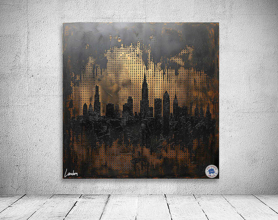 Skyline of the City 2 Wall Preview