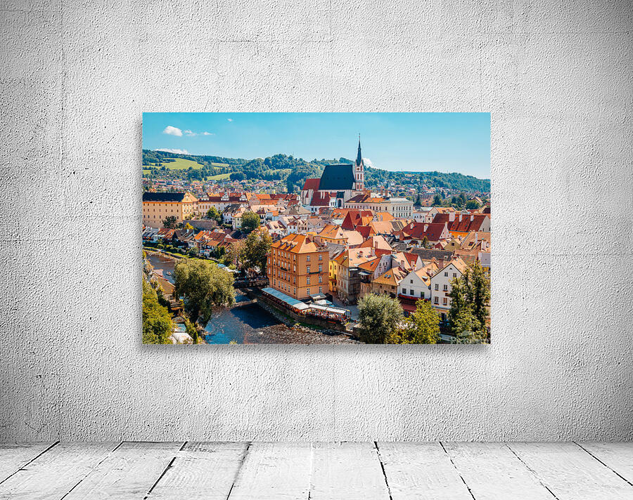Cesky Krumlov Wall Preview