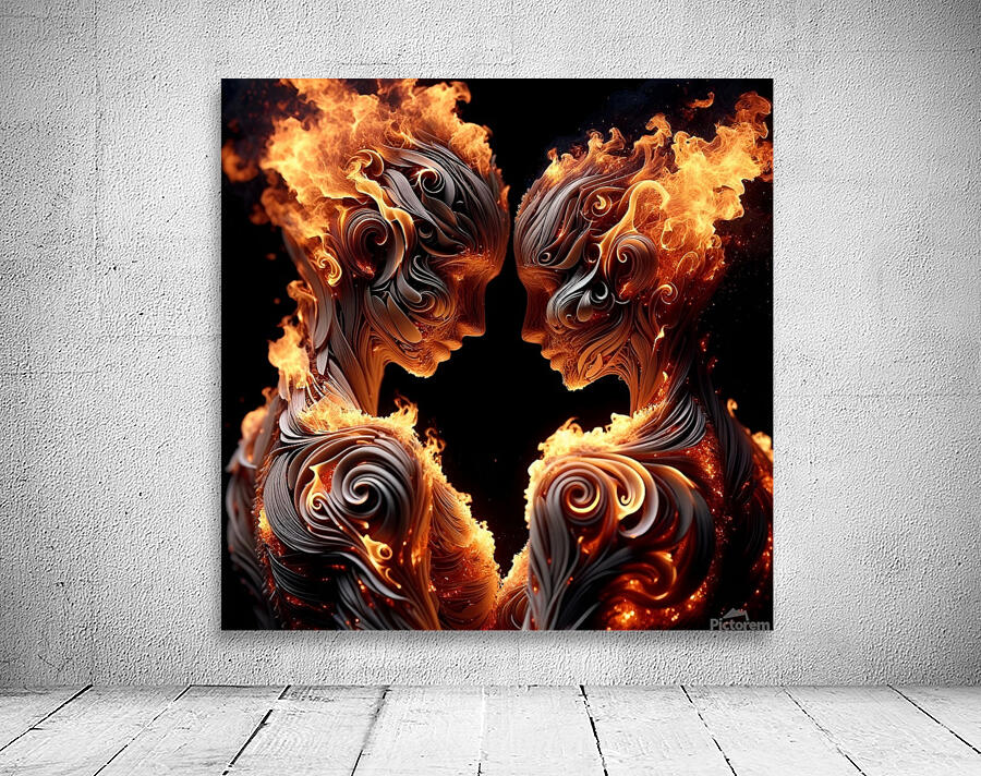 Fire for one fire for two Wall Preview