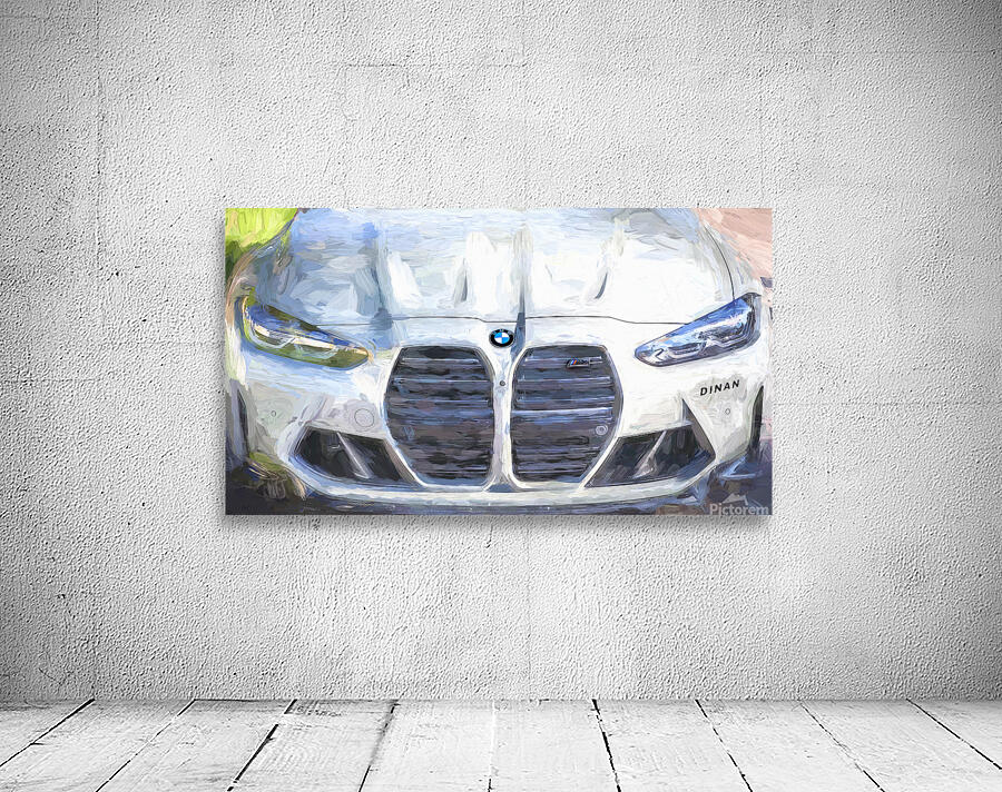 2023 Gray BMW M3 Competition X 11 Wall Preview