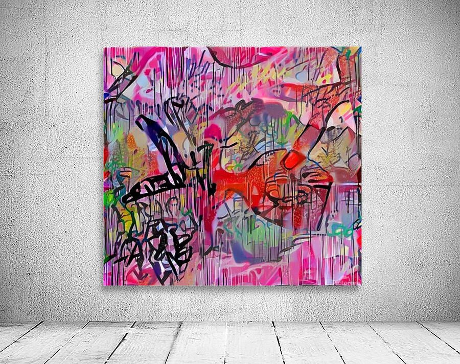 Pink Riot by Luciano Wall Art