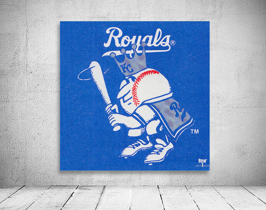 Sports Gifts for Dads | Fathers Day 2024 | 1979 Kansas City Royals Throwback Art Wall Preview