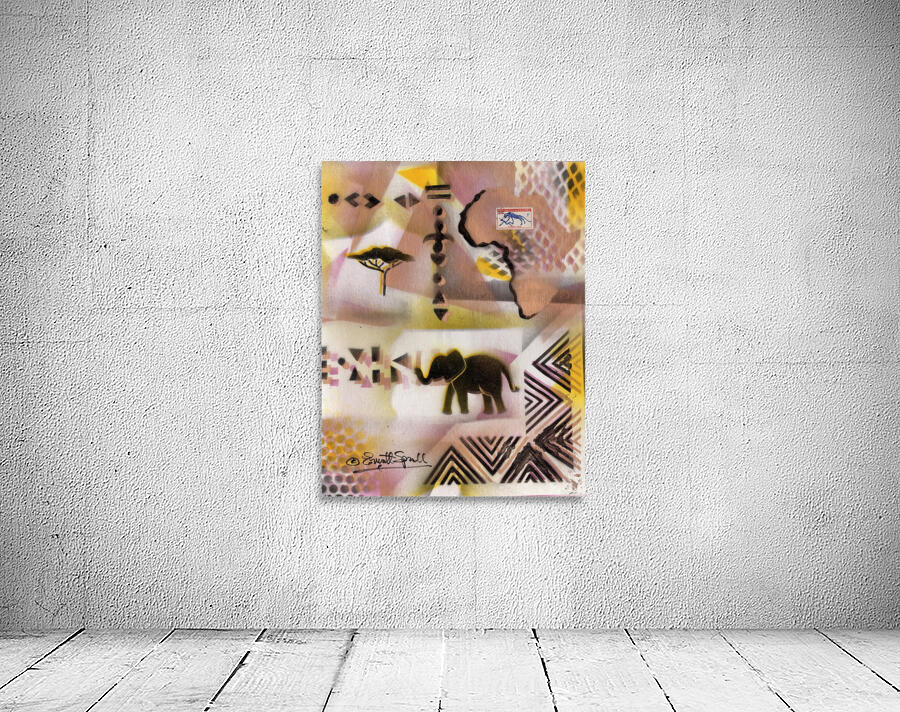 CULTURAL REMNANT - J by Everett Spruill