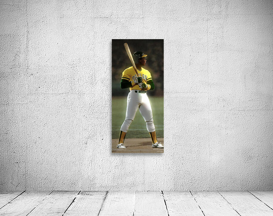 Rickey Henderson Night At Bat Wall Preview