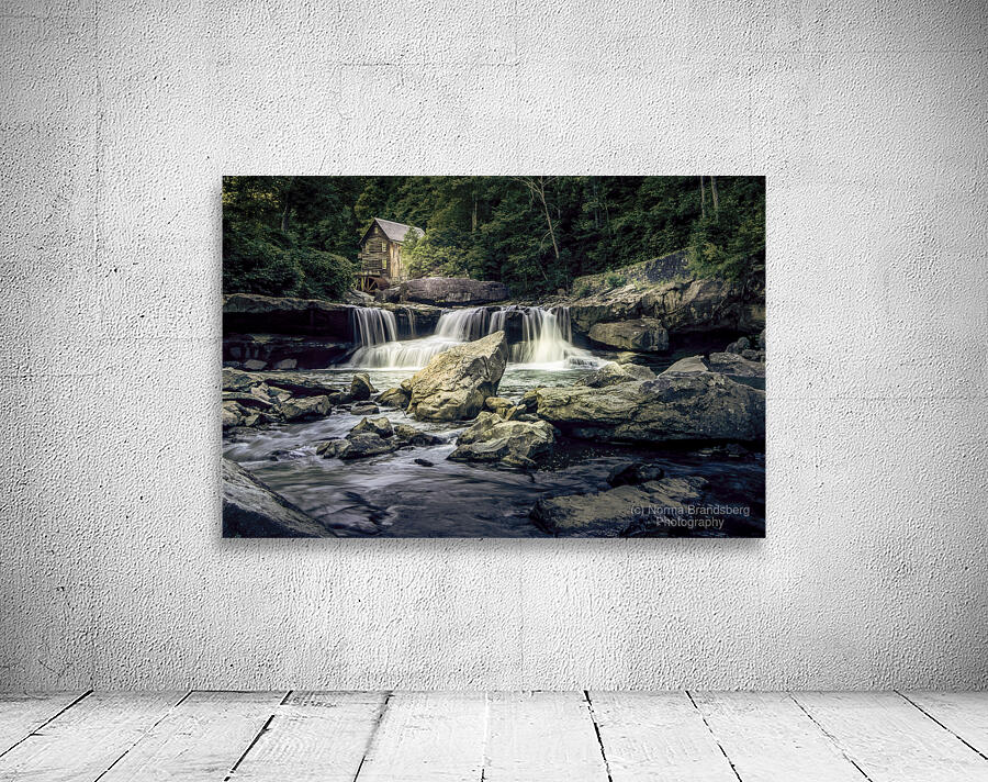 High Water at Glade Creek  Mill Wall Preview