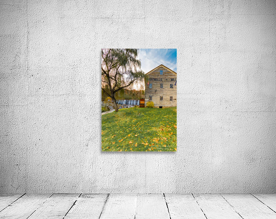 Brightwell Gristmill in Autumn Wall Preview